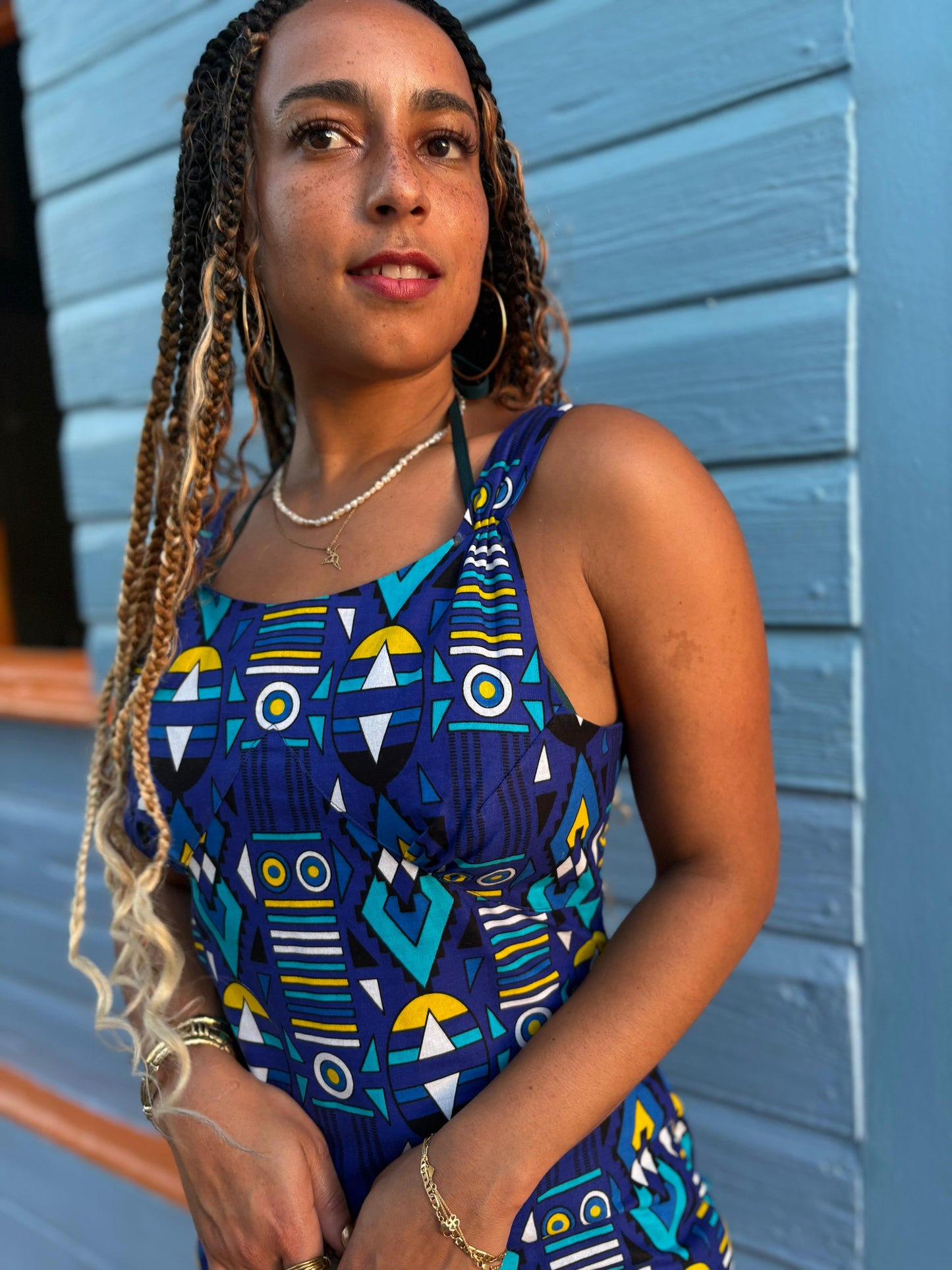 Robe Efia - Colorée et moderne