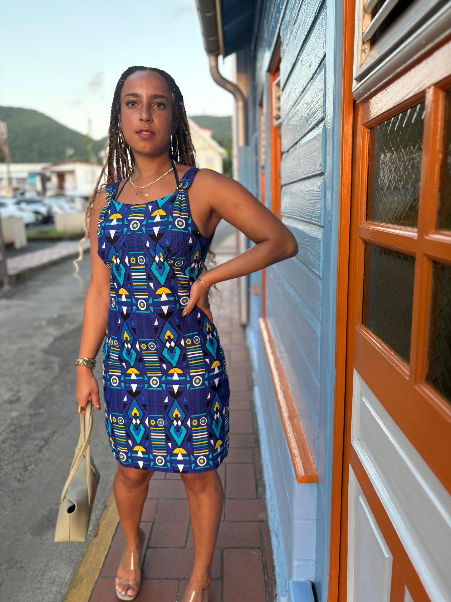 Robe Efia - Colorée et moderne