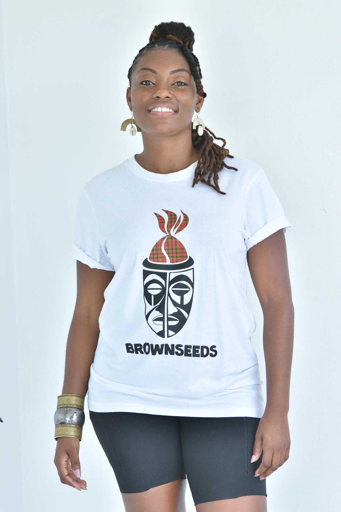 Tee-shirt Mask Madras - Culture, style et confort