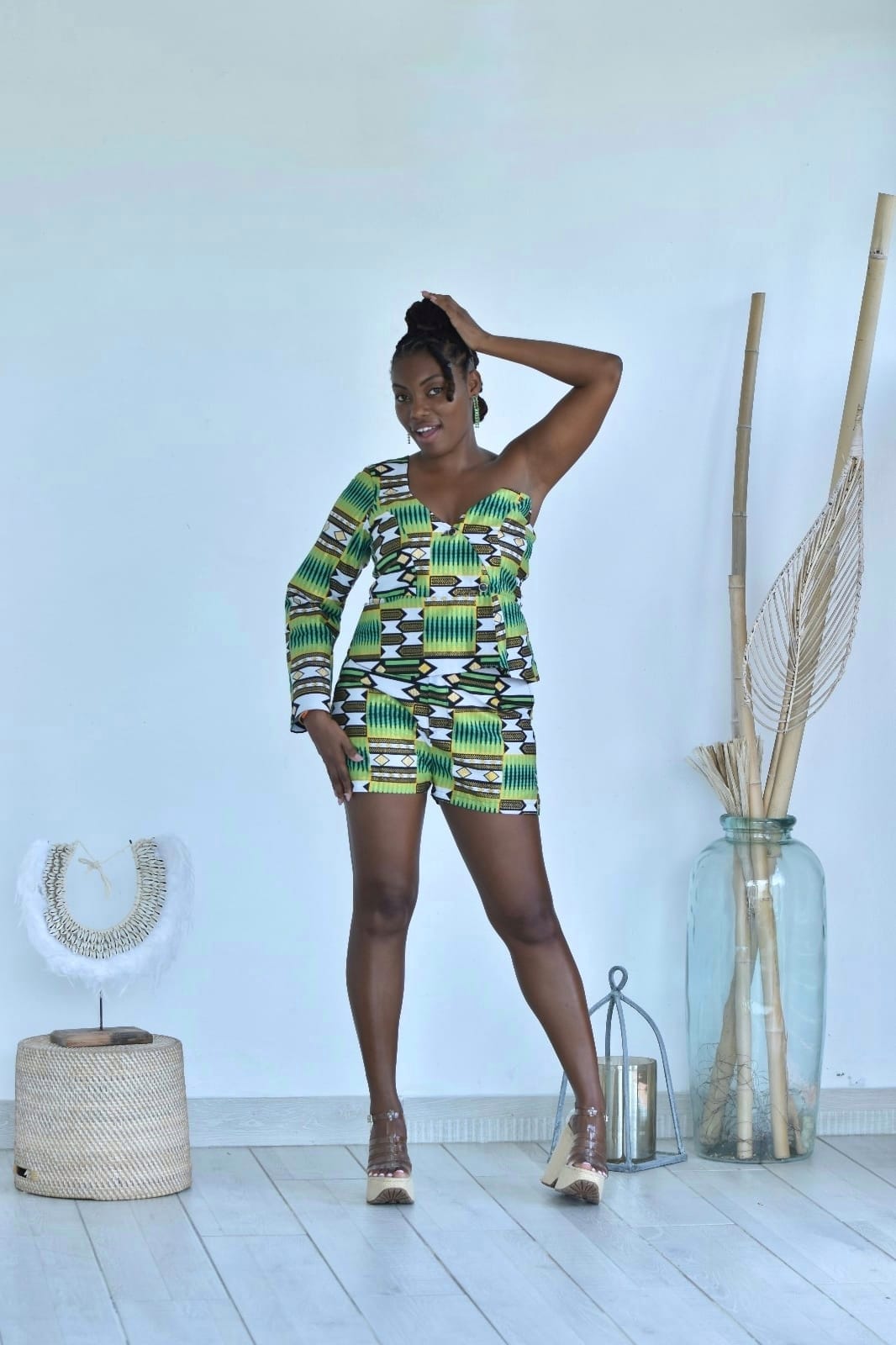 Haut Asymétrique Naïja - Original et sexy