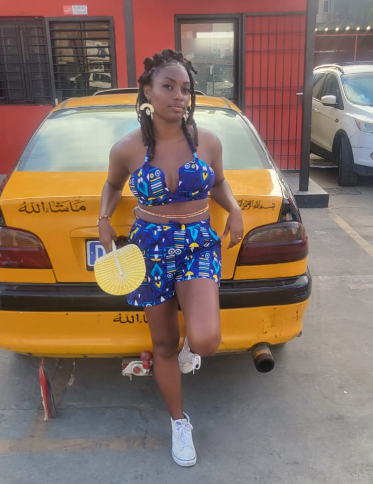 Crop top Amina - Coloré et sexy