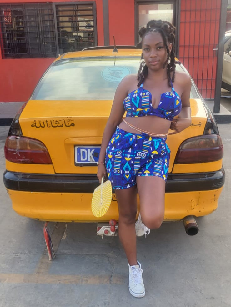 Crop top Amina - Coloré et sexy