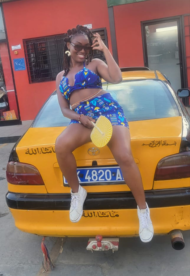 Crop top Amina - Coloré et sexy