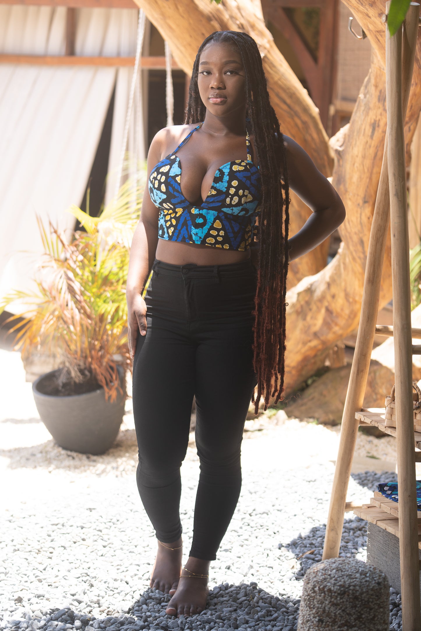 Crop top Zaïna - Audacieux et coloré